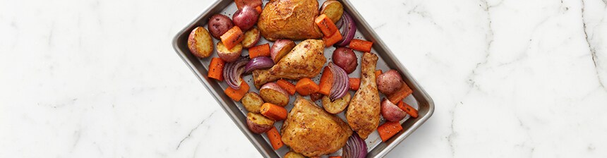 Sheet Pan Garlic Chicken