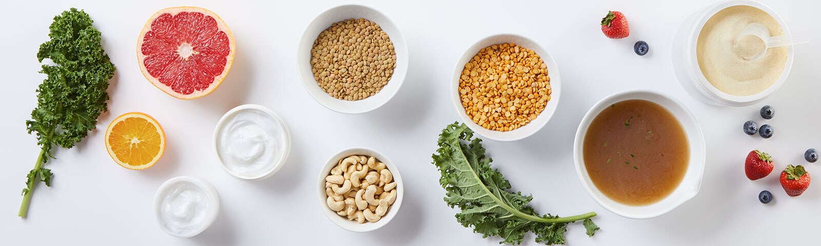 Foods with collagen