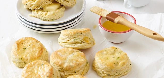 Cheddar Chive Biscuits