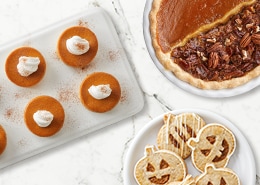 Pumpkin Pie 3 Ways