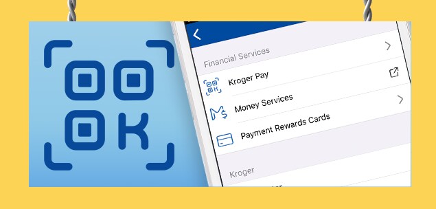 App Screen/Kroger Pay in More Menu