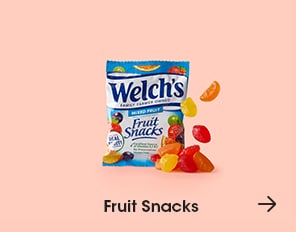 Featuring Welches Fruit Snacks