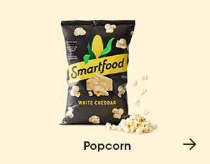 Featuring Smartfood White Cheddar Popcorn