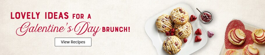 Valentine's Day - View Galentine's Brunch Recipes