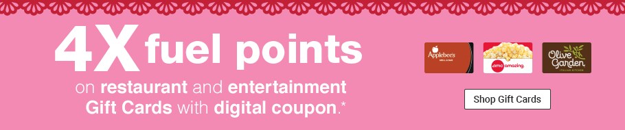 Valentine's Day - 4X Fuel Points