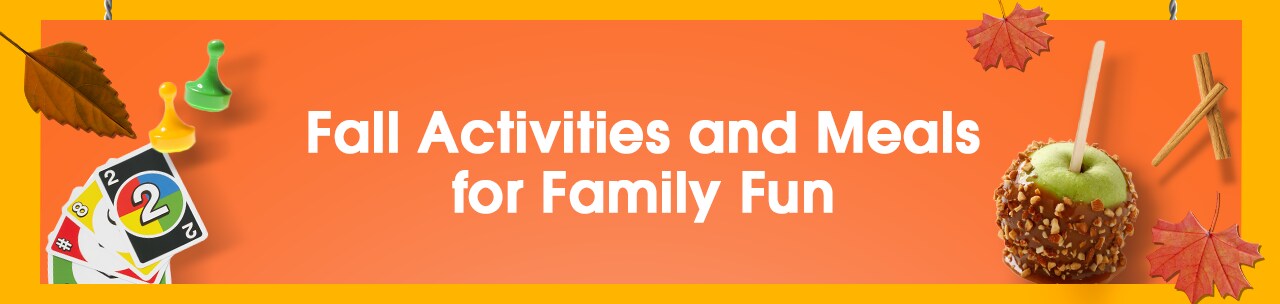 Fall Activities and Meals for Family Fun