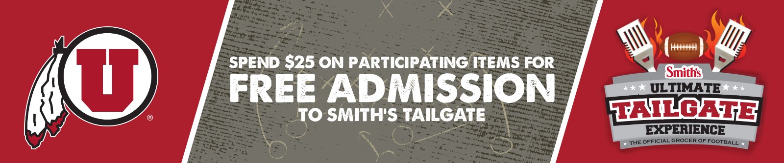 Shop to win admission to Smith's Tailgate Shop to win admission to Smith's Tailgate