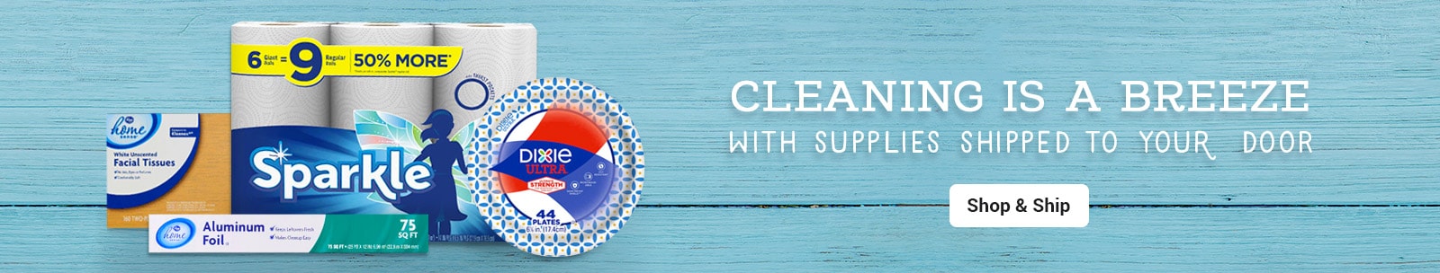 Ship Spring Cleaning Supplies to Your Door