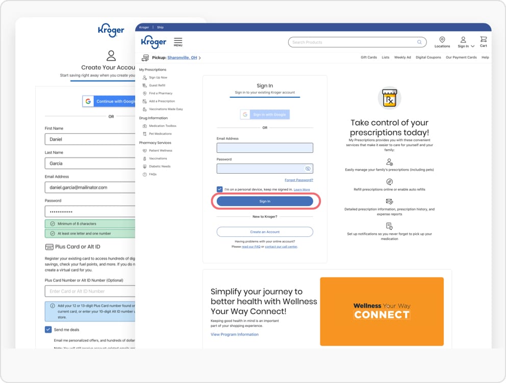 Step 1 –How to Sign Up Step 1 –How to Sign Up