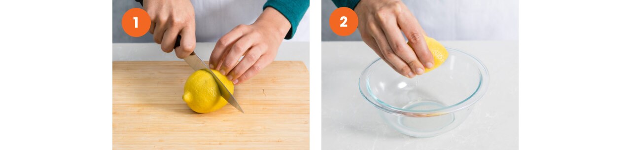 Cut lemon Cut lemon