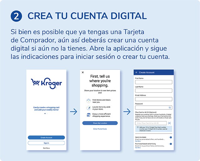 2. Crea Tu Cuenta Digital.