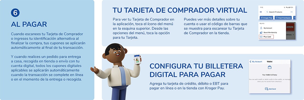 6. Al Pagar. Tu Tarjeta De Comprador Virtual. Configura tu Billetera Digital Para Pagar.