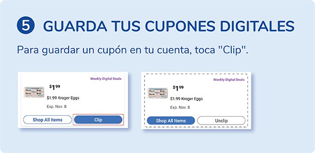5. Guarda Tus Cupones Digitales. 