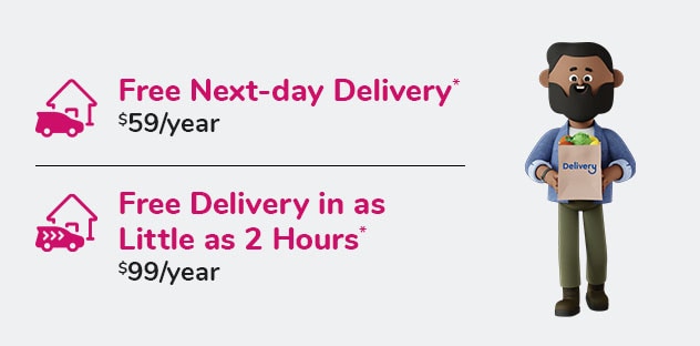 Free Delivery with Boost!