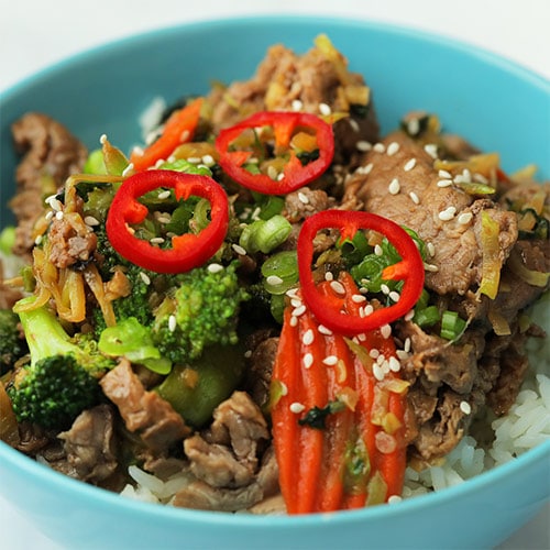 Teriyaki Beef Bowl Smith’s Food and Drug